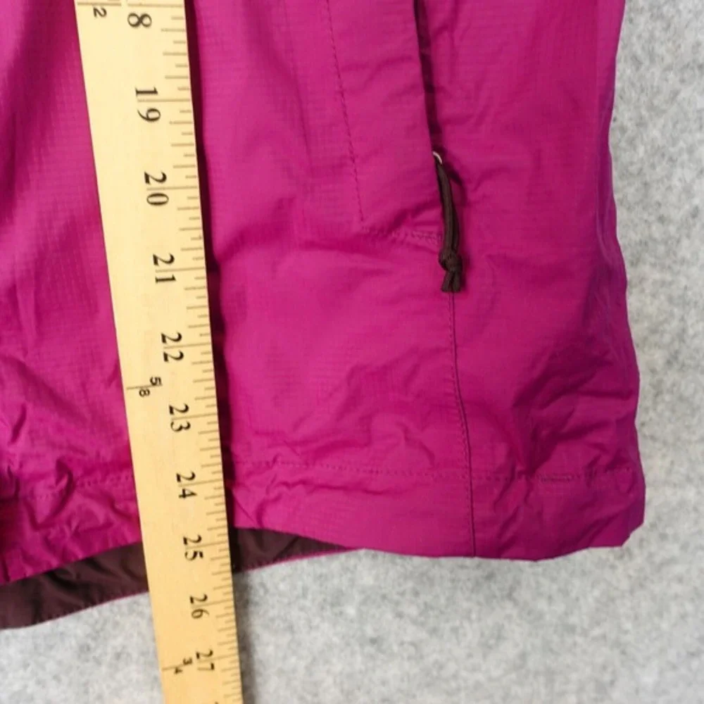 The North Face Venture Rain Jacket Women S Purple Hyvent 2.5L Hoodie Sealed Seam